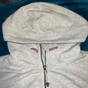VINTAGE OG LULULEMON SCUBA FULL ZIP RUNNING HOODIE JACKET